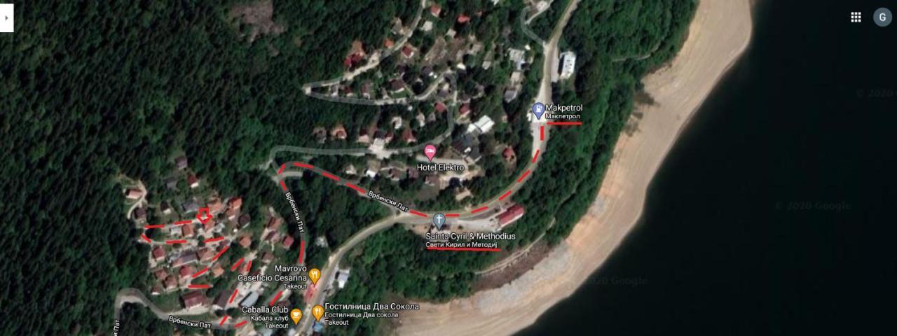 Tetka Viki Apartman Mavrovo Kültér fotó